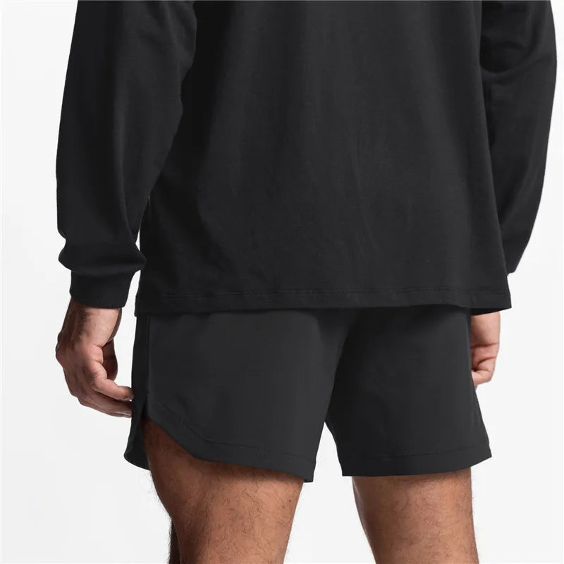 Pantalón corto deportivo Zest Market color negro para hombre
