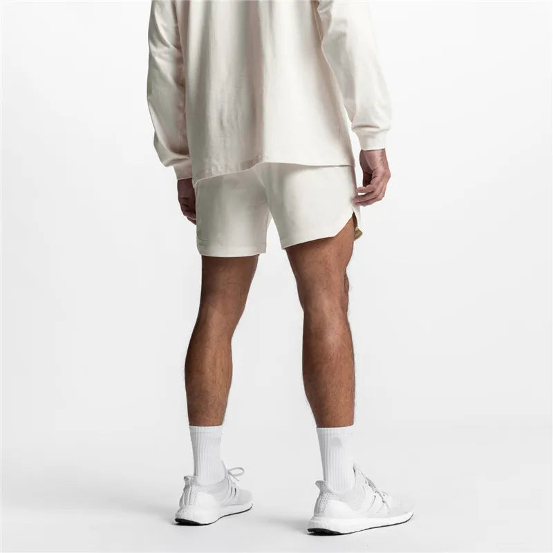 Pantalón corto deportivo Zest Market color blanco para hombre