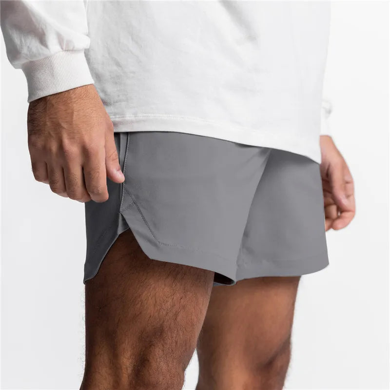 Pantalón corto deportivo Zest Market color gris para hombre