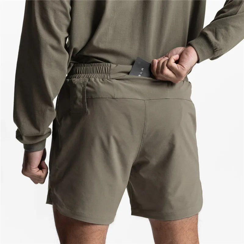 Pantalón corto deportivo Zest Market color verde para hombre