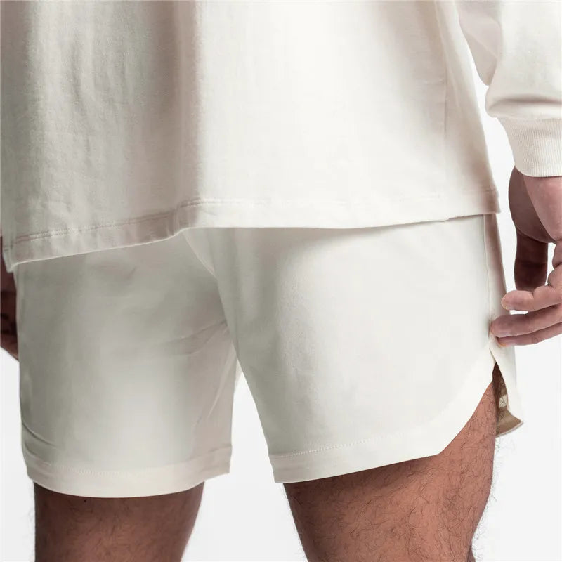 Pantalón corto deportivo Zest Market color blanco para hombre