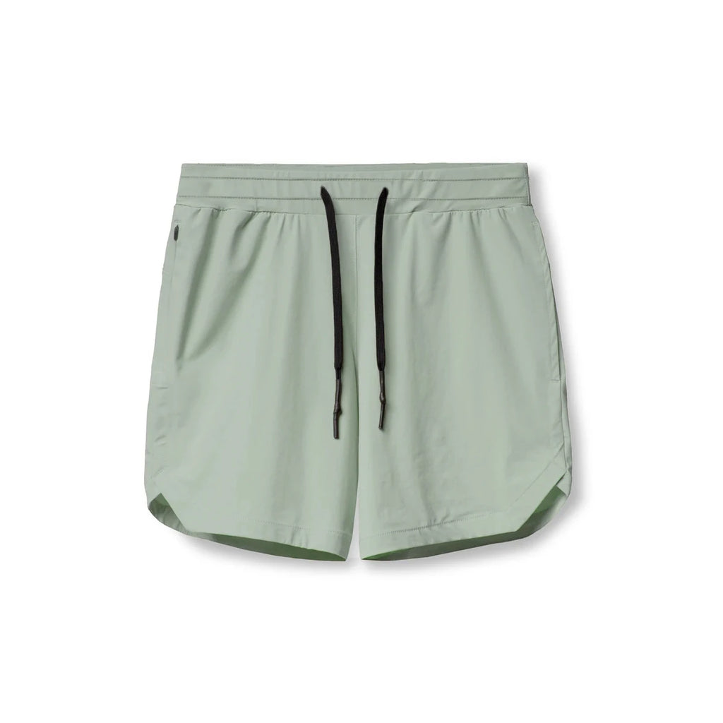 Pantalón corto deportivo liso Zest Market color verde para hombre